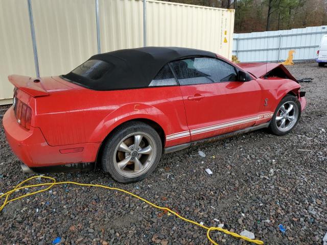 1ZVHT89S685183865 - 2008 FORD MUSTANG SHELBY GT500 RED photo 3