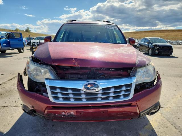 JF2SHADC4DH429940 - 2013 SUBARU FORESTER 2.5X PREMIUM RED photo 5