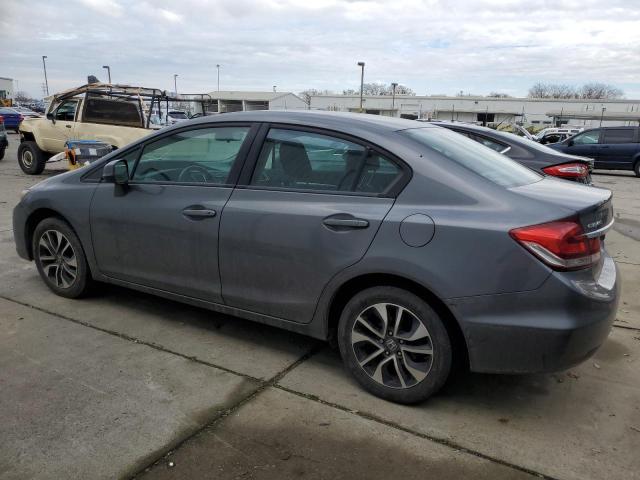 19XFB2F81DE271000 - 2013 HONDA CIVIC EX GRAY photo 2