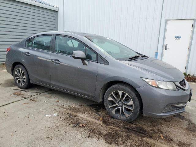 19XFB2F81DE271000 - 2013 HONDA CIVIC EX GRAY photo 4