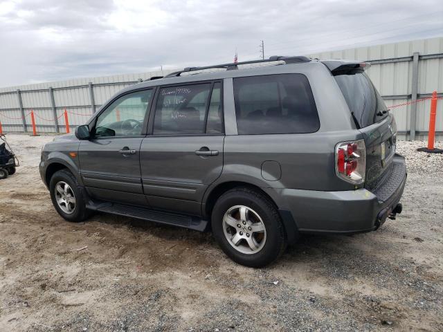 5FNYF28567B001761 - 2007 HONDA PILOT EXL GRAY photo 2