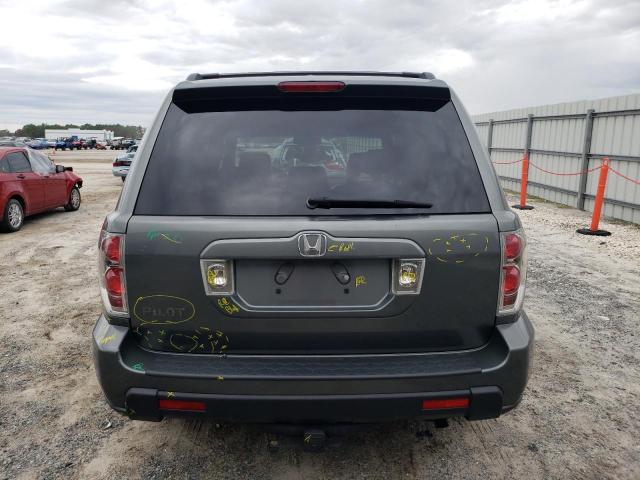 5FNYF28567B001761 - 2007 HONDA PILOT EXL GRAY photo 6