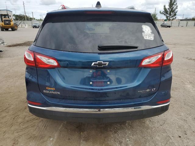 3GNAXKEV6LL334631 - 2020 CHEVROLET EQUINOX LT BLUE photo 6