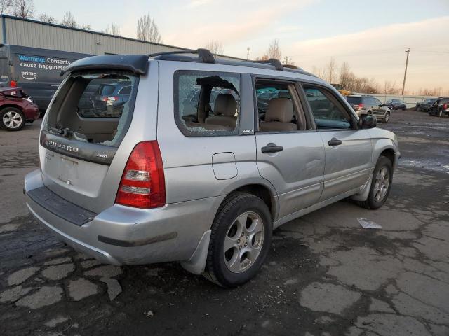 JF1SG656X3H708661 - 2003 SUBARU FORESTER 2.5XS SILVER photo 3