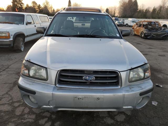 JF1SG656X3H708661 - 2003 SUBARU FORESTER 2.5XS Серебристый фото 5