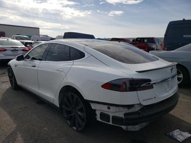 5YJSA1DP4CFS00842 - 2012 TESLA MODEL S თეთრი ფოტო 2