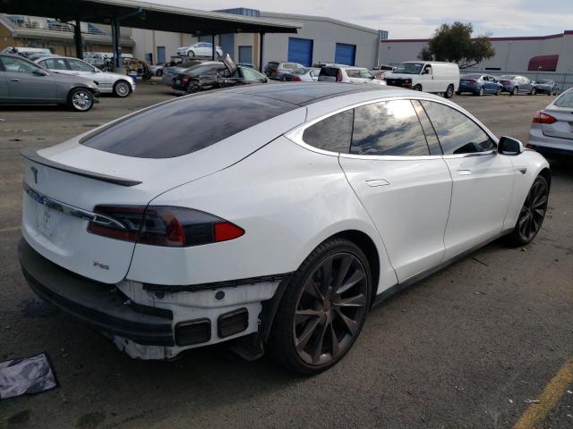 5YJSA1DP4CFS00842 - 2012 TESLA MODEL S თეთრი ფოტო 3
