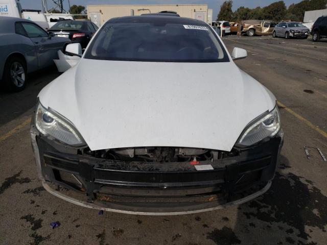 5YJSA1DP4CFS00842 - 2012 TESLA MODEL S თეთრი ფოტო 5