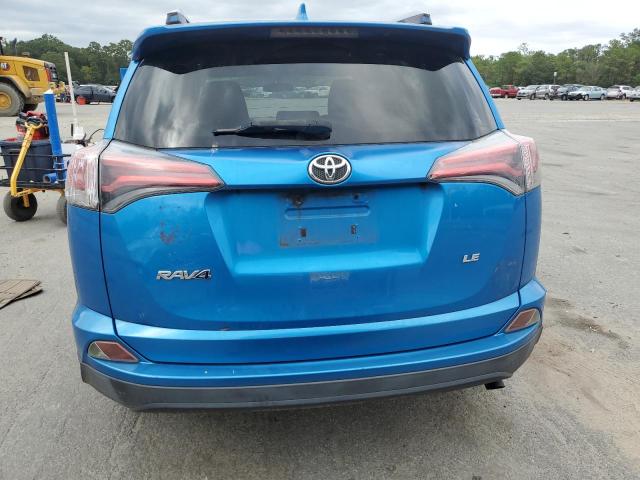 JTMZFREV3GD085627 - 2016 TOYOTA RAV4 LE BLUE photo 6