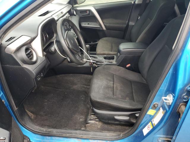 JTMZFREV3GD085627 - 2016 TOYOTA RAV4 LE BLUE photo 7