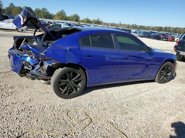 2C3CDXBG4JH163868 - 2018 DODGE CHARGER SXT BLUE photo 3