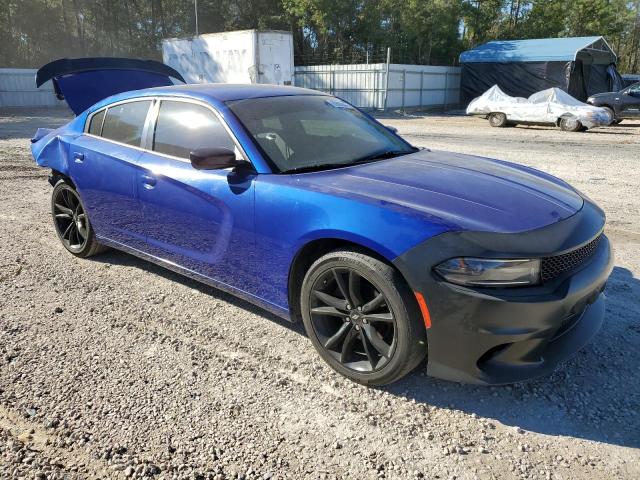 2C3CDXBG4JH163868 - 2018 DODGE CHARGER SXT BLUE photo 4