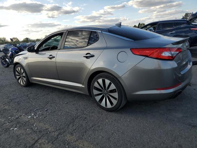 5XXGR4A6XDG184981 - 2013 KIA OPTIMA SX GRAY photo 2