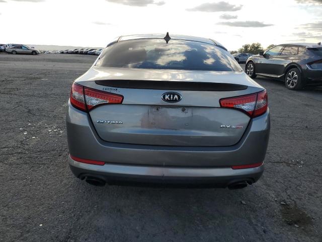 5XXGR4A6XDG184981 - 2013 KIA OPTIMA SX GRAY photo 6