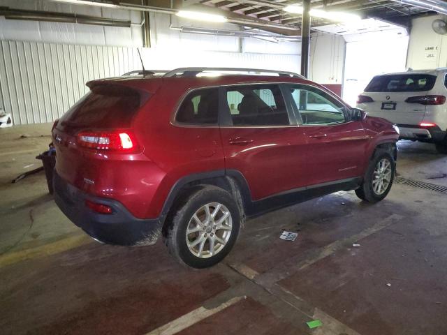 1C4PJMCS1GW322377 - 2016 JEEP CHEROKEE LATITUDE RED photo 3