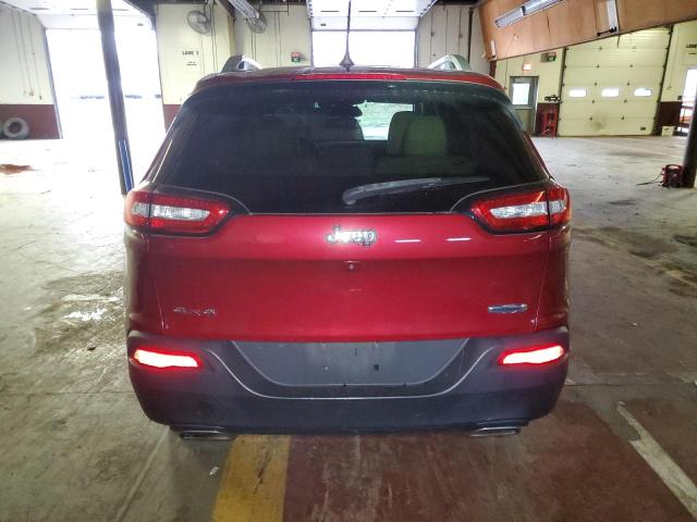 1C4PJMCS1GW322377 - 2016 JEEP CHEROKEE LATITUDE RED photo 6