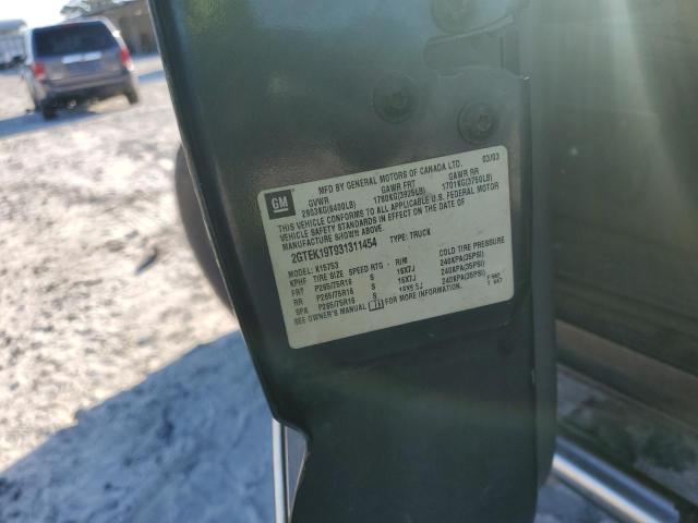 1GCHK29U04E246568 - 2004 CHEVROLET SILVERADO K2500 HEAVY DUTY BLACK photo 12