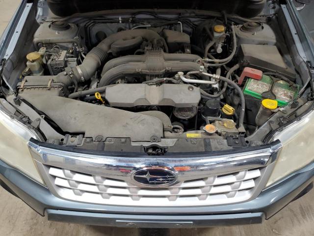 JF2SHBDC9CH404391 - 2012 SUBARU FORESTER 2.5X PREMIUM GREEN photo 12