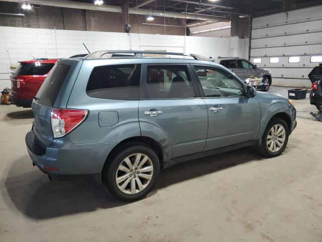 JF2SHBDC9CH404391 - 2012 SUBARU FORESTER 2.5X PREMIUM GREEN photo 3
