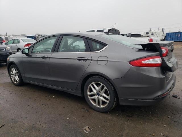 3FA6P0H76ER306334 - 2014 FORD FUSION SE GRAY photo 2