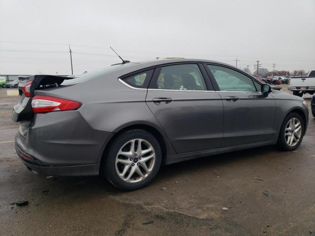 3FA6P0H76ER306334 - 2014 FORD FUSION SE GRAY photo 3