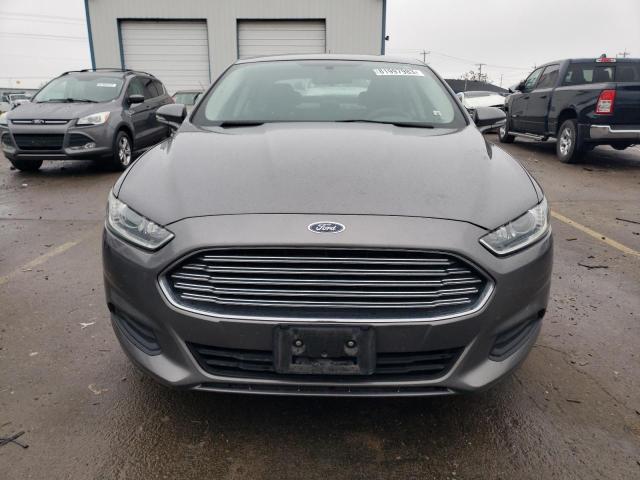 3FA6P0H76ER306334 - 2014 FORD FUSION SE GRAY photo 5