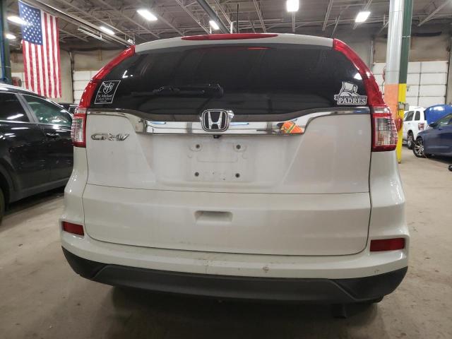 5J6RM3H36FL019391 - 2015 HONDA CR-V LX WHITE photo 6