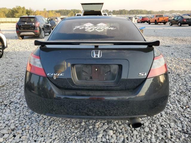 2HGFG21509H700980 - 2009 HONDA CIVIC SI BLACK photo 6