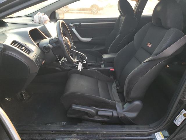 2HGFG21509H700980 - 2009 HONDA CIVIC SI BLACK photo 7