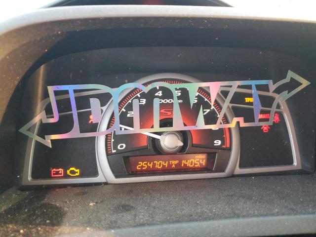 2HGFG21509H700980 - 2009 HONDA CIVIC SI BLACK photo 9