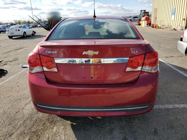 1G1PH5S91B7278800 - 2011 CHEVROLET CRUZE LTZ RED photo 6