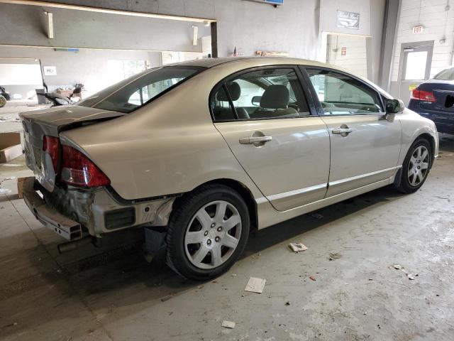 1HGFA16558L068726 - 2008 HONDA CIVIC LX GOLD photo 3