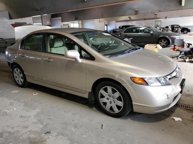 1HGFA16558L068726 - 2008 HONDA CIVIC LX GOLD photo 4