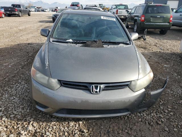 2HGFG12827H576548 - 2007 HONDA CIVIC EX GRAY photo 5