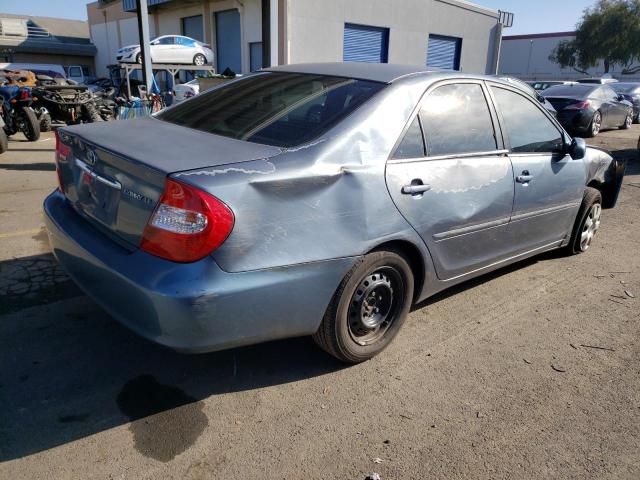 4T1BE32K63U220343 - 2003 TOYOTA CAMRY LE GRAY photo 3