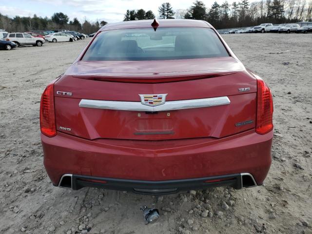 1G6AY5SS6K0108010 - 2019 CADILLAC CTS PREMIUM LUXURY RED photo 6