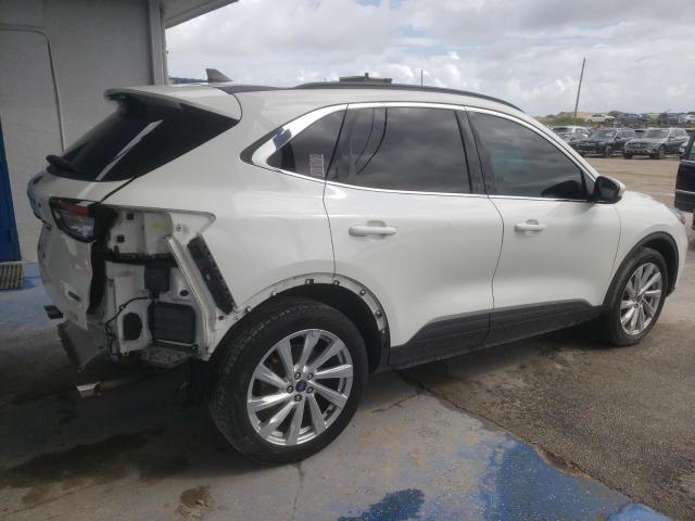 1FMCU9DZ3NUA23878 - 2022 FORD ESCAPE TITANIUM Ақ фото 3