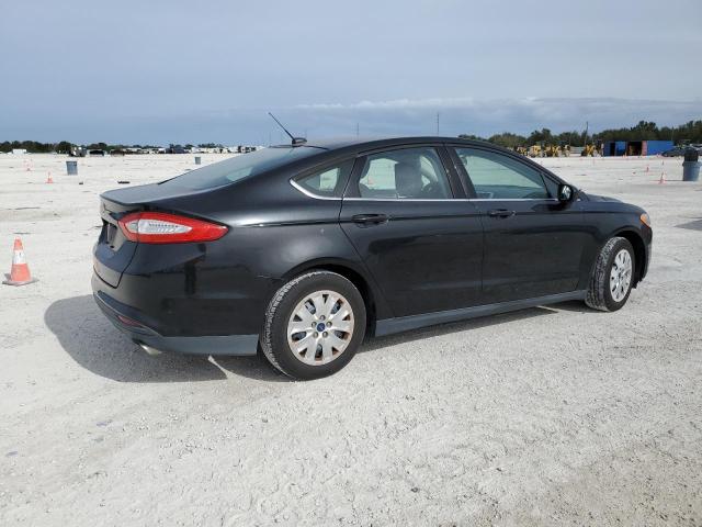 3FA6P0G74DR139858 - 2013 FORD FUSION S BLACK photo 3