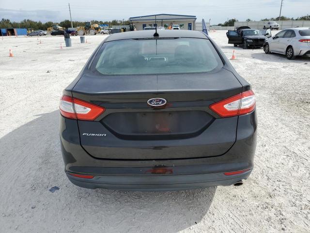 3FA6P0G74DR139858 - 2013 FORD FUSION S BLACK photo 6