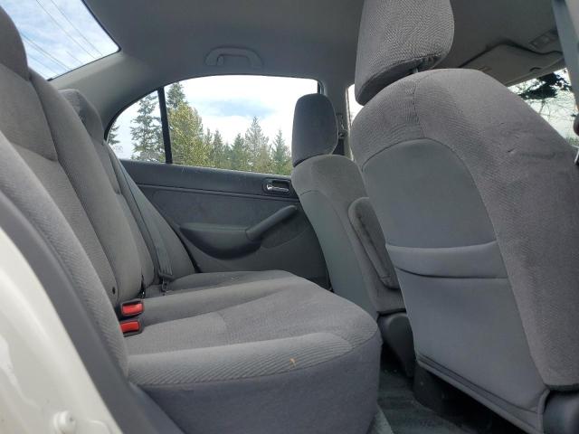 1HGES16532L082012 - 2002 HONDA CIVIC LX თეთრი ფოტო 10