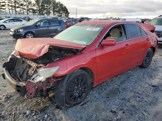 4T1BE46K18U195973 - 2008 TOYOTA CAMRY CE RED photo 1