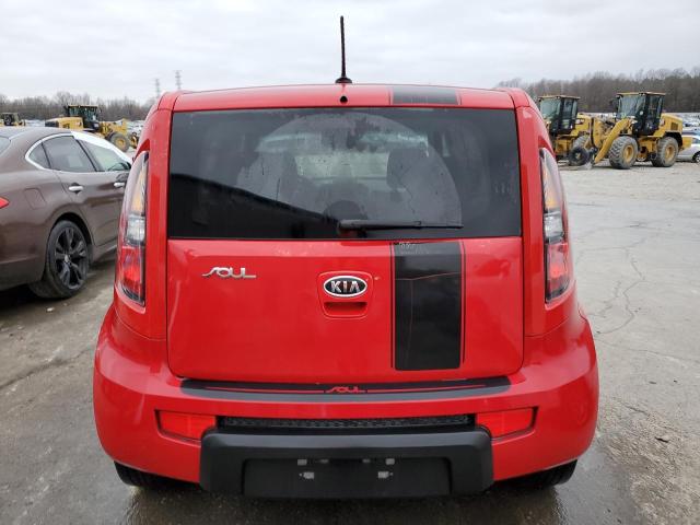 KNDJT2A2XB7237483 - 2011 KIA SOUL + RED photo 6