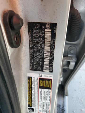 4T1BF1FK3EU332466 - 2014 TOYOTA CAMRY L GRAY photo 12