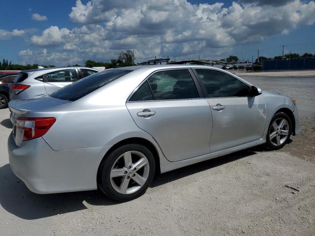 4T1BF1FK3EU332466 - 2014 TOYOTA CAMRY L GRAY photo 3