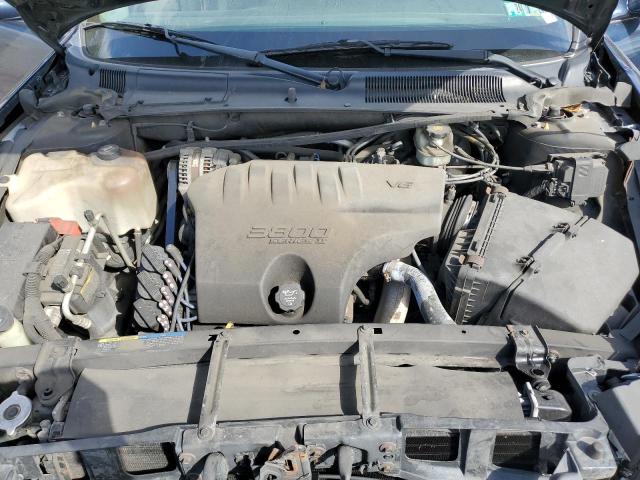 1G4HP52K444172195 - 2004 BUICK LESABRE CUSTOM BLUE photo 11
