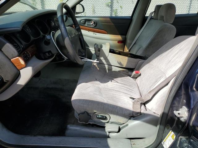 1G4HP52K444172195 - 2004 BUICK LESABRE CUSTOM BLUE photo 7