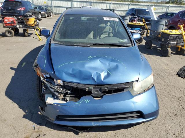 1HGFA16886L094101 - 2006 HONDA CIVIC EX 蓝色 照片 5