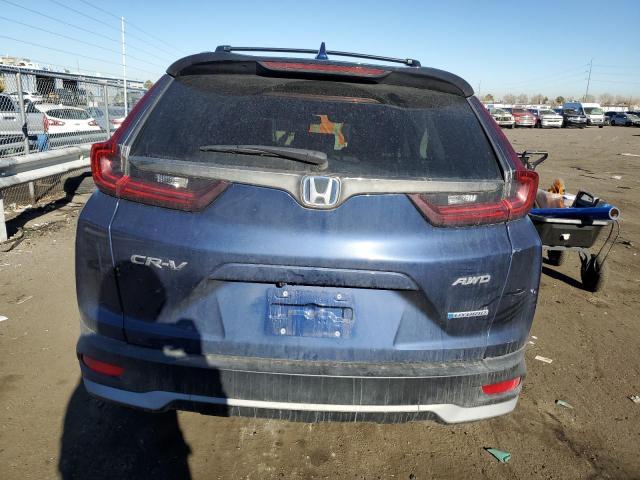 5J6RT6H8XNL022955 - 2022 HONDA CR-V EXL BLUE photo 6