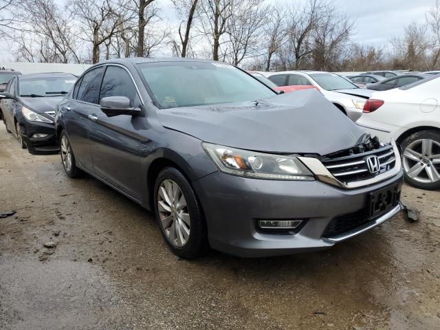 1HGCR2F80DA098217 - 2013 HONDA ACCORD EXL GRAY photo 4