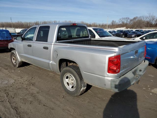 1D7HE28K86S503459 - 2006 DODGE DAKOTA QUAD SILVER photo 2